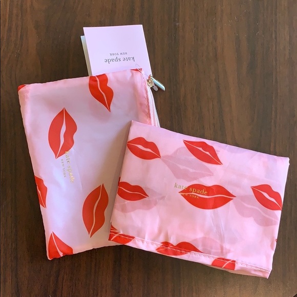 kate spade Handbags - KATE SPADE lip reusable shopping tote.💋
